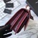 Fake YSL Saint Laurent Medium Sunset Bag In Crocodile Embossed Shiny Leather Replica