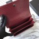 Fake YSL Saint Laurent Medium Sunset Bag In Crocodile Embossed Shiny Leather Replica
