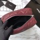 Fake Saint Laurent Medium LouLou Chain Bag Red Replica