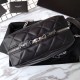 Replica Saint Laurent Medium LouLou Chain Bag Black