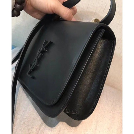 Replica Saint Laurent Mng M Sac Sat 513188 Black