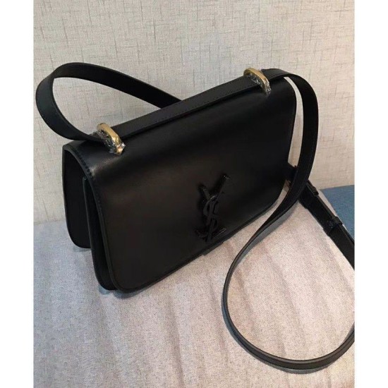 Replica Saint Laurent Mng M Sac Sat 513188 Black