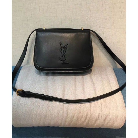 Replica Saint Laurent Mng M Sac Sat 513188 Black