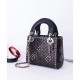 Replica Christian Dior Lady Dior supple bag in calfskin leather Black