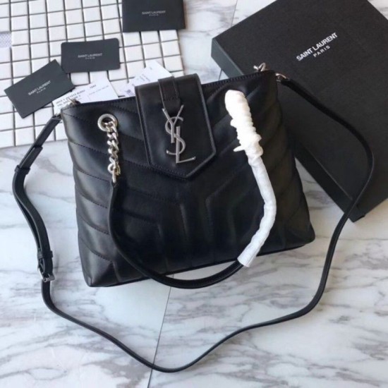 Fake YSL Saint Laurent Larger Lou Lou Shopper Bag Replica