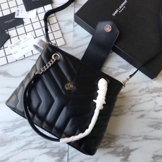 Fake YSL Saint Laurent Larger Lou Lou Shopper Bag Replica