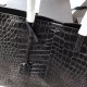 Replica YSL Saint Laurent Shopping Tote Bag Crocodile Embossed Leather