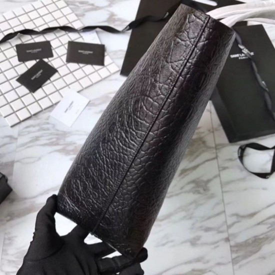 Replica YSL Saint Laurent Shopping Tote Bag Crocodile Embossed Leather