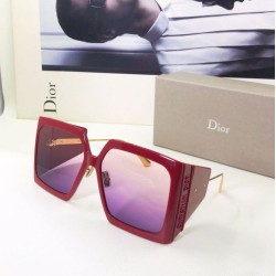 Replica Dior Diorsolar S1u Ivory Square Sunglasses Red