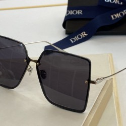 Replica Dior Shaded Square Sunglasses Black