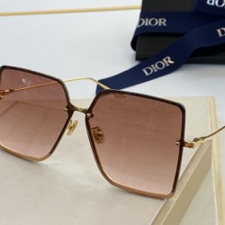 Replica Dior Shaded Square Sunglasses Light Brown