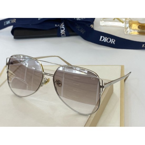 Replica Dior stellaire Shaded Square Sunglasses Silver