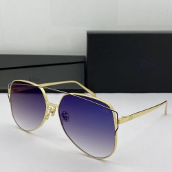 Fake Dior Diorstellaire Shaded Square Sunglasses Glod /Gray Replica