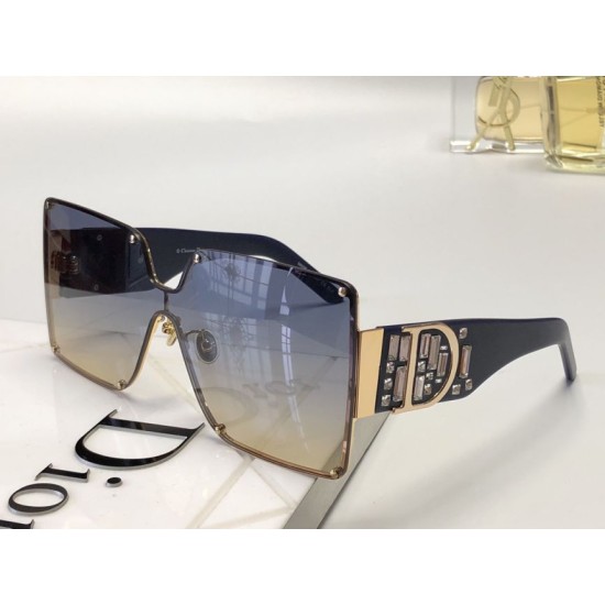 Replica Dior Paeng Square Sunglasses Blue