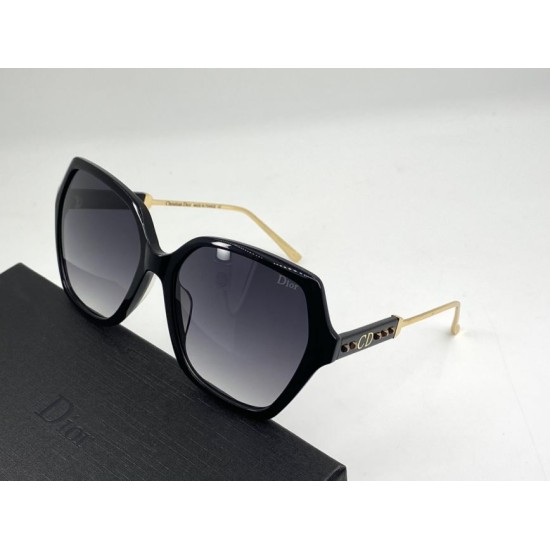 Replica Dior Cdlogo Sunglass Black