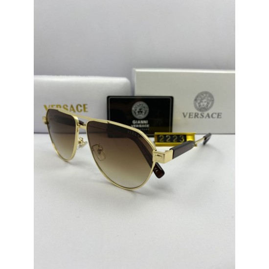 Replica Versace Sunglass 2223 Silver /Gray