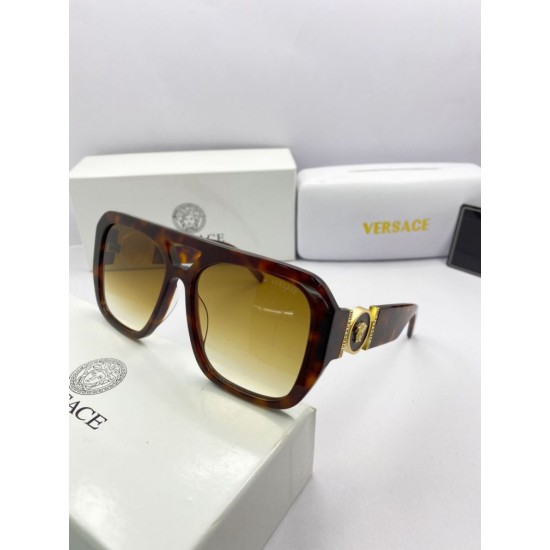 Fake Versace Sunglass 4457 Brown Replica