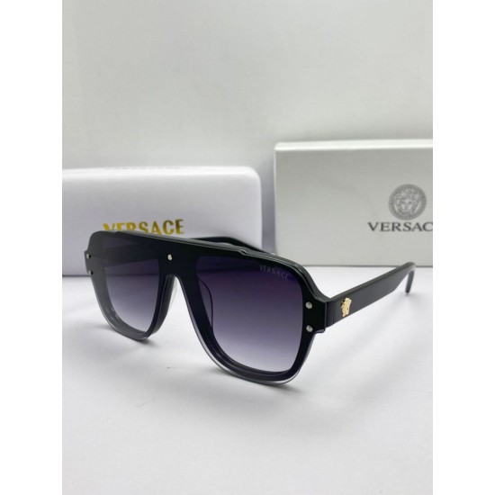 Fake Versace Sunglass 1250 Black Replica