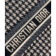 Replica Christian Dior Houndstooth Embroidery Book Tote Handbag Cream