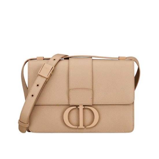 Fake Christian Dior 30 Montaigne Calfskin Bag Apricot Replica