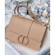 Fake Christian Dior 30 Montaigne Calfskin Bag Apricot Replica