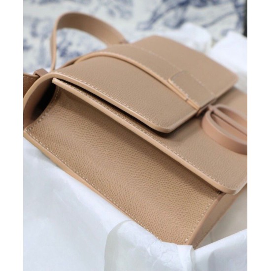 Fake Christian Dior 30 Montaigne Calfskin Bag Apricot Replica