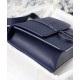 Replica Christian Dior 30 Montaigne Calfskin Bag Dark Blue