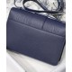 Replica Christian Dior 30 Montaigne Calfskin Bag Dark Blue