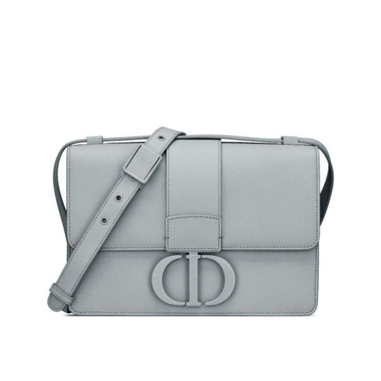 Replica Christian Dior 30 Montaigne Calfskin Bag Gray