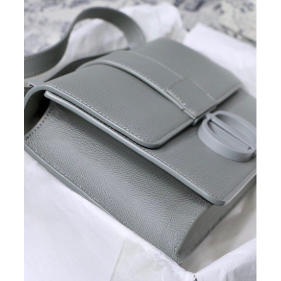 Replica Christian Dior 30 Montaigne Calfskin Bag Gray