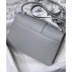 Replica Christian Dior 30 Montaigne Calfskin Bag Gray