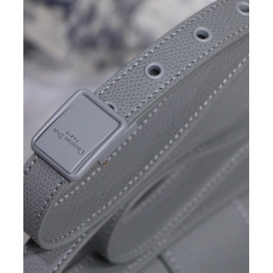Replica Christian Dior 30 Montaigne Calfskin Bag Gray