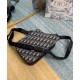 Replica Christian Dior Saddle Pouch Dark Blue