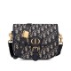 Replica Christian Dior Medium Dior Bobby Handbag Dark Blue