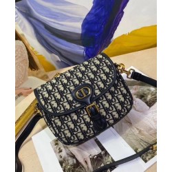 Replica Christian Dior Medium Dior Bobby Handbag Dark Blue Replica Christian Dior Medium Dior Bobby Handbag Dark Blue
