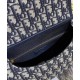 Replica Christian Dior Medium Dior Bobby Handbag Dark Blue