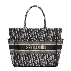Replica Christian Dior Katrina Handbags Dark Blue