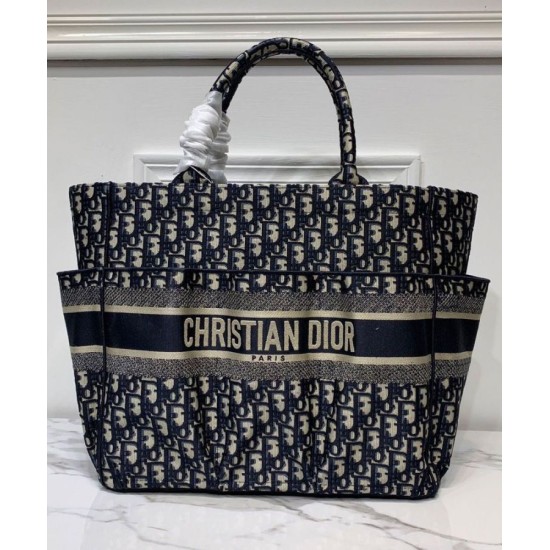 Replica Christian Dior Katrina Handbags Dark Blue