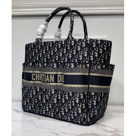 Replica Christian Dior Katrina Handbags Dark Blue