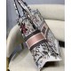 Fake Christian Dior The Book Tote Bag White Replica