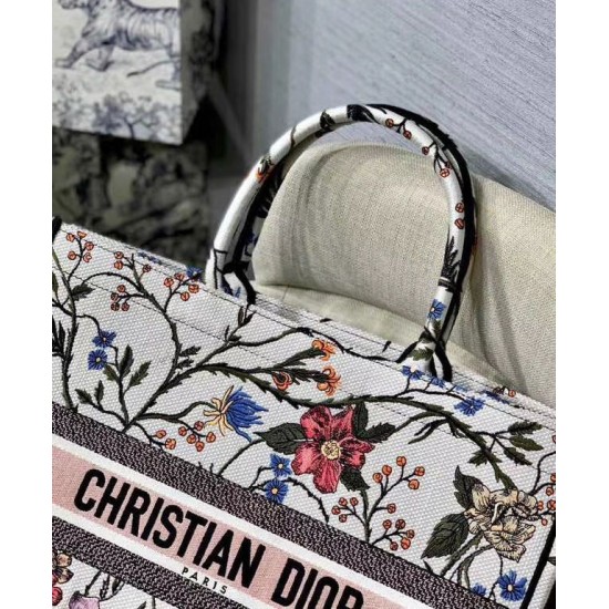 Fake Christian Dior The Book Tote Bag White Replica