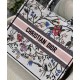 Fake Christian Dior The Book Tote Bag White Replica