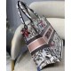 Replica Christian Dior Small Dior Book Tote White