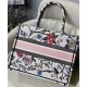 Replica Christian Dior Small Dior Book Tote White
