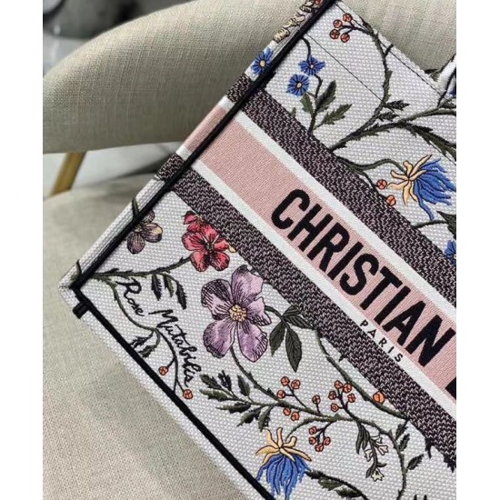 Replica Christian Dior Small Dior Book Tote White