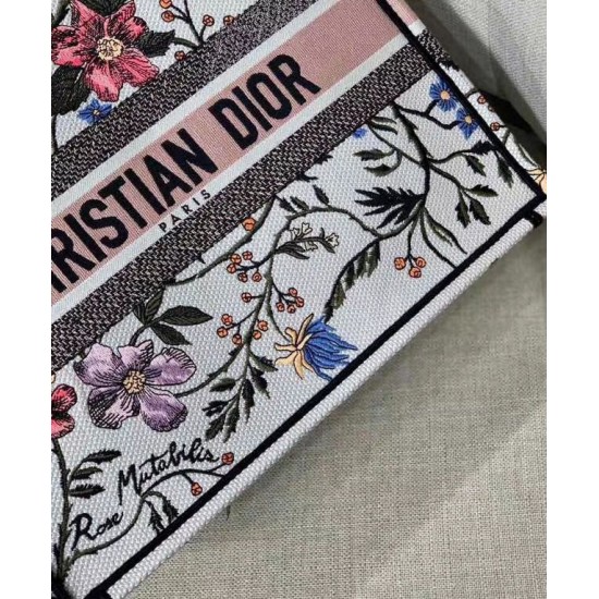 Replica Christian Dior Small Dior Book Tote White