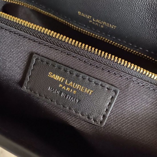 Replica YSL Saint Laurent Monogram Kate 99 With Tassel Lambskin Black