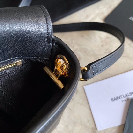 Replica YSL Saint Laurent Monogram Kate 99 With Tassel Lambskin Black