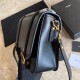 Replica YSL Saint Laurent Schoolbag Mini Satchel Bag Black