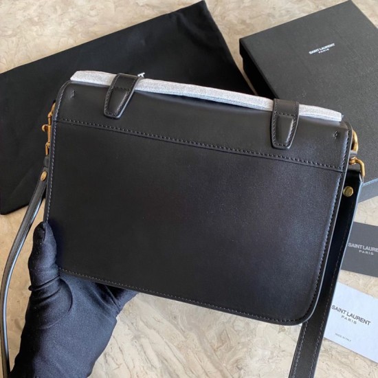 Replica YSL Saint Laurent Schoolbag Mini Satchel Bag Black